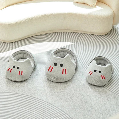 Portable Plush Slipper Cat Bed Pet Mattress Warm Soft Comfortable