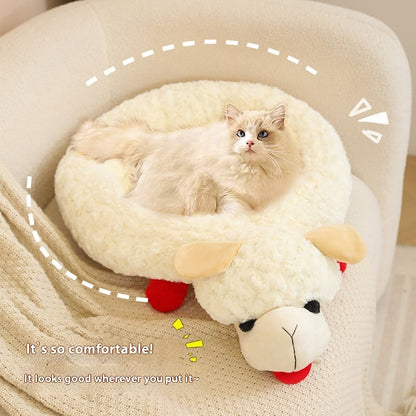 Pet Supplies Dog Cat Plush Nest Four Seasons Universal